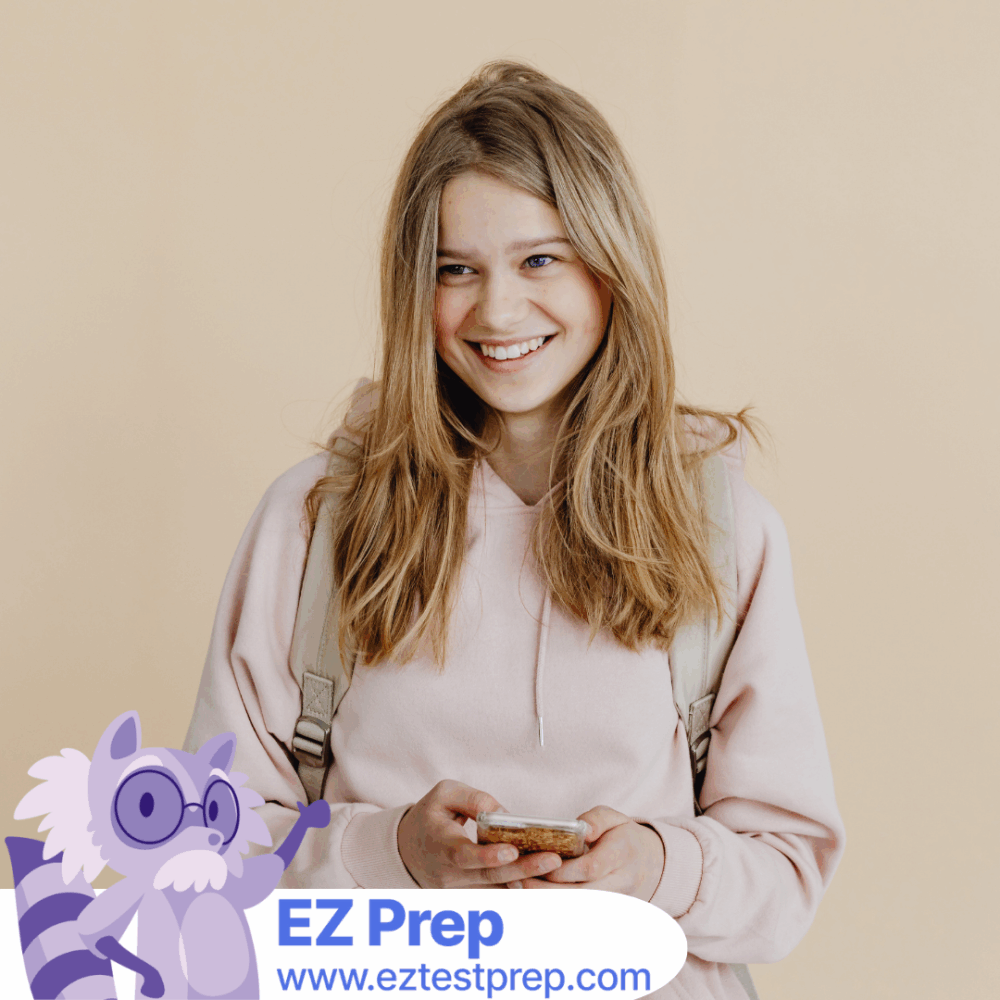 Occupational therapy student using NBCOT study app with notes and clinical scenario workbook