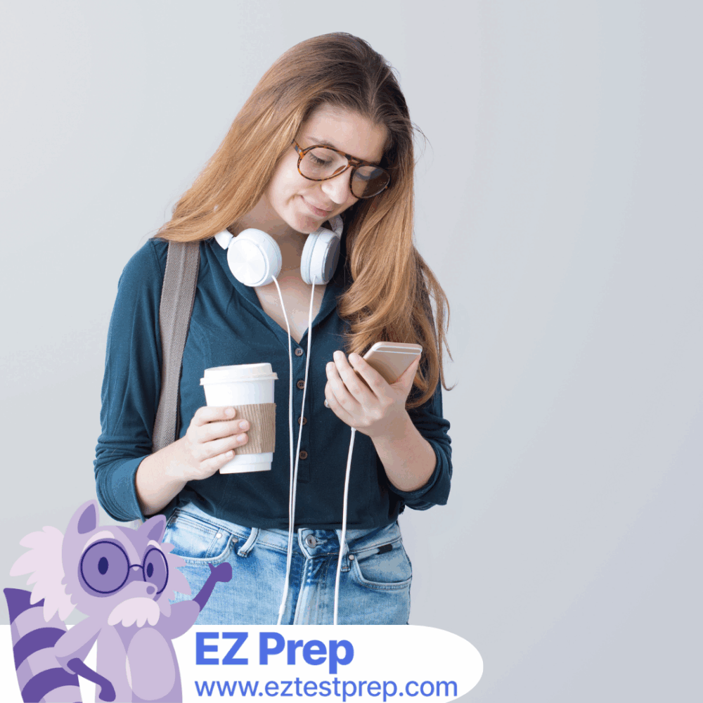 Chiropractic student using Chiro Exam Prep NBCE app for exam preparation on tablet and laptop