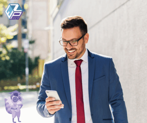 Counseling student reviewing notes and practicing NCE exam questions using EZ Prep study app