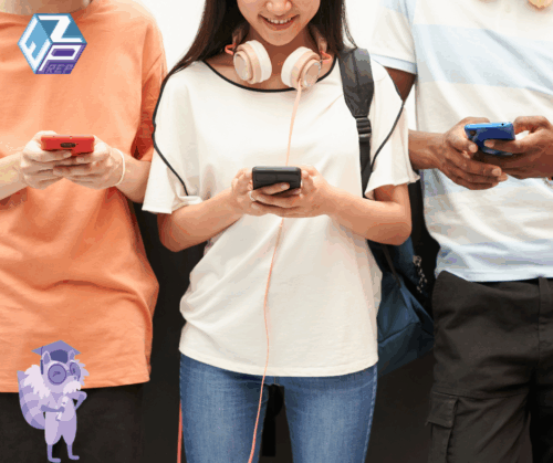 Social worker studying for ASWB licensing exam using EZ Prep app with notes and laptop on desk