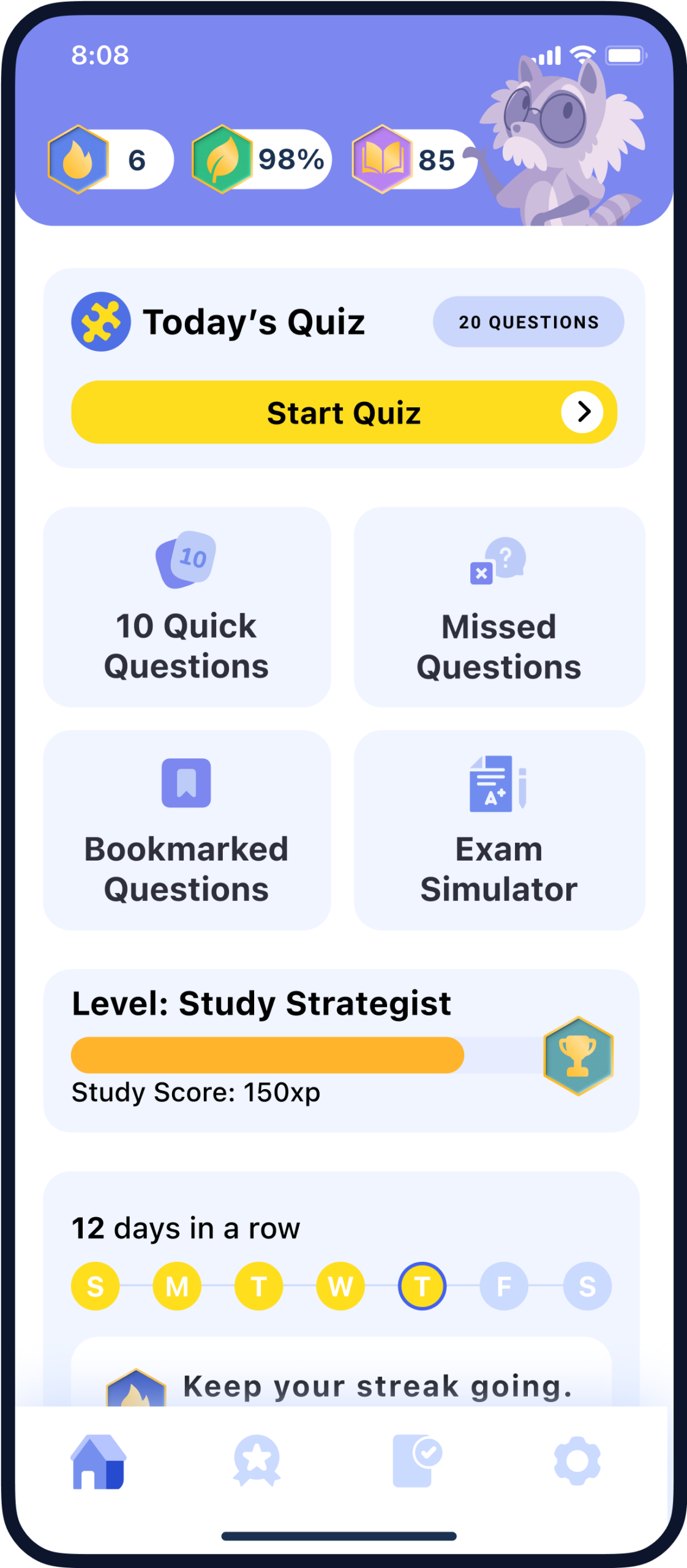 What's on the exam?