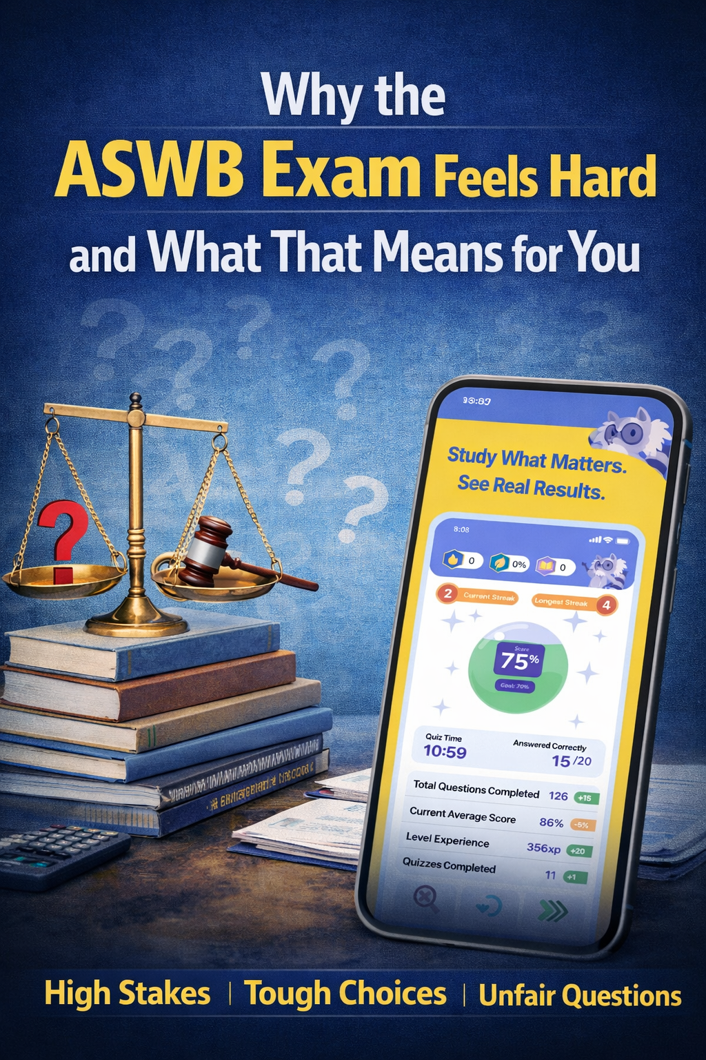 Why the ASWB Exam Feels Hard and What That Means for You