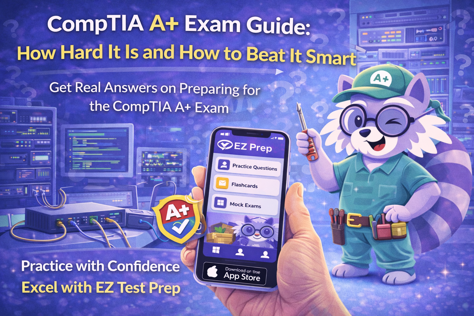 CompTIA A+ Exam Guide: How Hard It Is and How to Beat It Smart